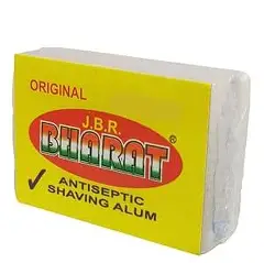 Original J.B.R. Bharat Shaving Alum 100g